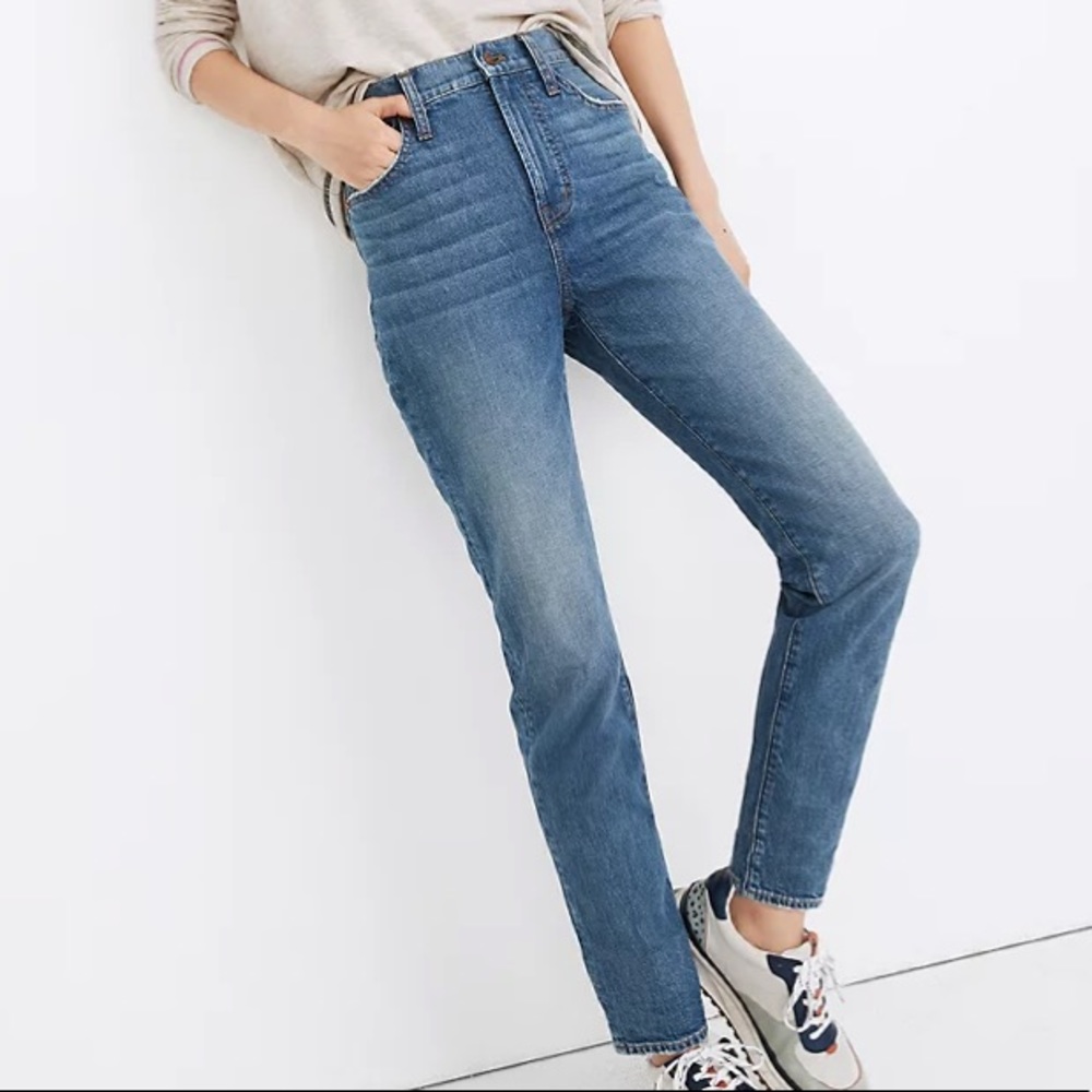 NWT Madewell The Perfect Vintage Full Length Jean Sanderson Wash